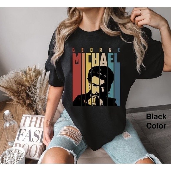 Travon A Other - George Michael Retro Pop Icon Graphic Fan Unisex T-Shirt